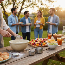 Load image into Gallery viewer, Measuring Cup 4 Piece Set Stainless Steel
