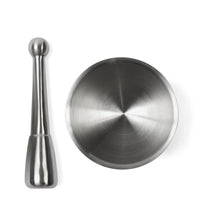 Load image into Gallery viewer, Stainless Steel Mortar and Pestle
