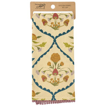 Load image into Gallery viewer, Folk Diamond Floral Kitchen Towel
