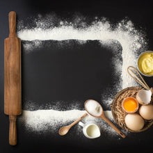 Load image into Gallery viewer, Ironwood Gourmet Acacia Rolling Pin, 12" x 2.75"
