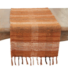 Load image into Gallery viewer, Vintage Rustic Plaid Table Runner
