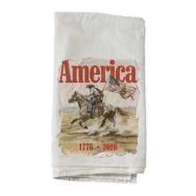 Load image into Gallery viewer, Heritage Cowboy Americana Art Towel
