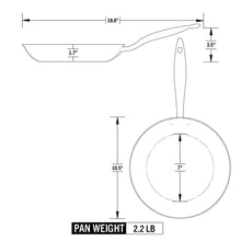 Load image into Gallery viewer, Heritage Steel Titanium Series 10.5" Fry Pan [Online Only]
