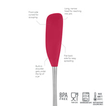 Load image into Gallery viewer, Flex-Core® Silicone and Stainless Steel Jar Scraper [Online Only]
