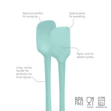 Load image into Gallery viewer, Flex-Core Silicone Mini Spatula + Spoonula [Online Only]
