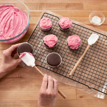 Load image into Gallery viewer, Flex-Core® Mini Spatula + Spoonula with Wood Handle [Online Only]
