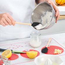 Load image into Gallery viewer, Flex-Core® Mini Spatula + Spoonula with Wood Handle [Online Only]
