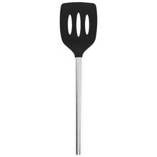 Load image into Gallery viewer, Silicone and Stainless Steel Slotted Turner [Online Only]
