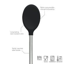 Load image into Gallery viewer, Silicone and Stainless Steel Mixing Spoon [Online Only]
