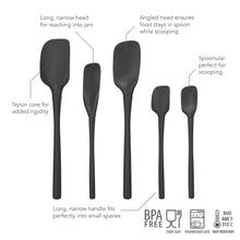 Load image into Gallery viewer, Flex-Core® All-Silicone Spatulas - Set of 5 [Online Only]
