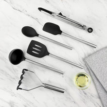 Load image into Gallery viewer, Silicone and Stainless Steel Utensils - Set of 6 [Online Only]
