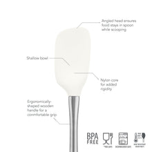 Load image into Gallery viewer, Flex-Core® Silicone and Stainless Steel Spoonula [Online Only]
