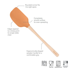 Load image into Gallery viewer, Flex-Core® Silicone and Wood Spatula [Online Only]
