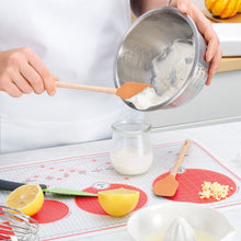 Load image into Gallery viewer, Flex-Core® Mini Spatula + Spoonula with Wood Handle [Online Only]
