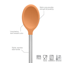 Load image into Gallery viewer, Silicone and Stainless Steel Mixing Spoon [Online Only]
