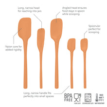 Load image into Gallery viewer, Flex-Core® All-Silicone Spatulas - Set of 5 [Online Only]
