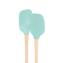 Load image into Gallery viewer, Flex-Core® Mini Spatula + Spoonula with Wood Handle [Online Only]
