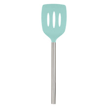 Load image into Gallery viewer, Silicone and Stainless Steel Slotted Turner [Online Only]
