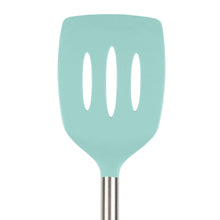 Load image into Gallery viewer, Silicone and Stainless Steel Slotted Turner [Online Only]
