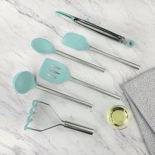 Load image into Gallery viewer, Silicone and Stainless Steel Utensils - Set of 6 [Online Only]
