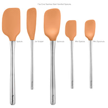 Load image into Gallery viewer, Flex-Core® Silicone and Stainless Steel Spatulas - Set of 5 [Online Only]
