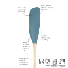 Load image into Gallery viewer, Flex-Core® Silicone and Wood Jar Scraper [Online Only]
