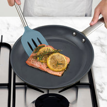 Load image into Gallery viewer, Silicone and Stainless Steel Slotted Turner [Online Only]
