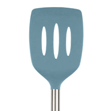 Load image into Gallery viewer, Silicone and Stainless Steel Slotted Turner [Online Only]
