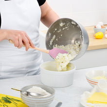 Load image into Gallery viewer, Flex-Core® Silicone and Wood Spoonula [Online Only]
