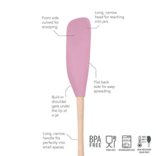 Load image into Gallery viewer, Flex-Core® Silicone and Wood Jar Scraper [Online Only]
