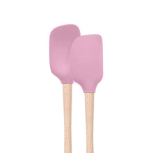 Load image into Gallery viewer, Flex-Core® Mini Spatula + Spoonula with Wood Handle [Online Only]
