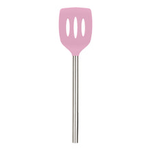 Load image into Gallery viewer, Silicone and Stainless Steel Slotted Turner [Online Only]
