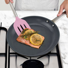 Load image into Gallery viewer, Silicone and Stainless Steel Slotted Turner [Online Only]
