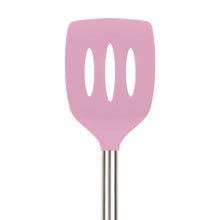 Load image into Gallery viewer, Silicone and Stainless Steel Slotted Turner [Online Only]
