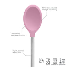 Load image into Gallery viewer, Silicone and Stainless Steel Mixing Spoon [Online Only]
