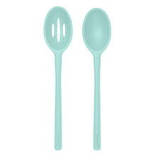 Load image into Gallery viewer, Flex-Core® Silicone Slotted Deep Spoon + Solid Deep Spoon [Online Only]
