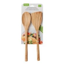 Load image into Gallery viewer, Olivewood Spoon + Angled Turner [Online Only]
