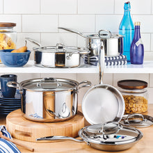 Load image into Gallery viewer, Heritage Steel Titanium Series 10 Piece Cookware Set [Online Only]
