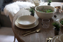 Load image into Gallery viewer, Ribbed Ceramic Speckled Soup/Pasta Bowl
