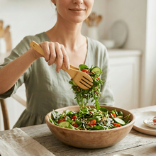 Load image into Gallery viewer, 12" Bamboo Salad Tongs [Online Only]

