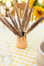 Load image into Gallery viewer, Yellow Ruffled Gingham Tablecloth [Online Only]
