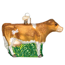 Load image into Gallery viewer, Brown Dairy Cow Ornament [Online Only]
