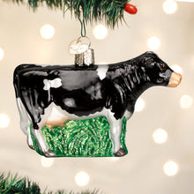 Load image into Gallery viewer, Black Dairy Cow Ornament [Online Only]
