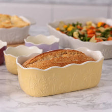 Load image into Gallery viewer, Mason Cash In The Meadow 1 Qt. Loaf Pan Yellow
