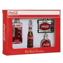 Load image into Gallery viewer, Coca-Cola® Mini Diner Ornament Set [Online Only]
