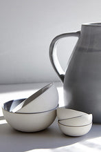 Load image into Gallery viewer, Shell Bisque Grey Porcelain Small Bowl, Set of 4 [Online Only]
