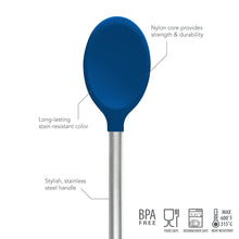 Load image into Gallery viewer, Silicone and Stainless Steel Mixing Spoon [Online Only]
