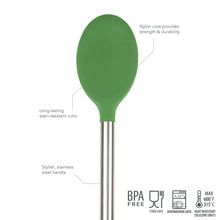 Load image into Gallery viewer, Silicone and Stainless Steel Mixing Spoon [Online Only]
