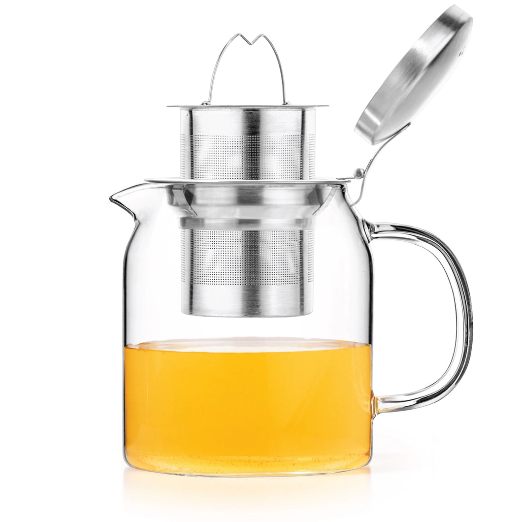 Pyxis 20 oz. Glass Teapot Kettle (Stove Safe)