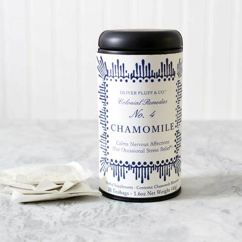 Chamomile Tea Bags Colonial Remedies No. 4